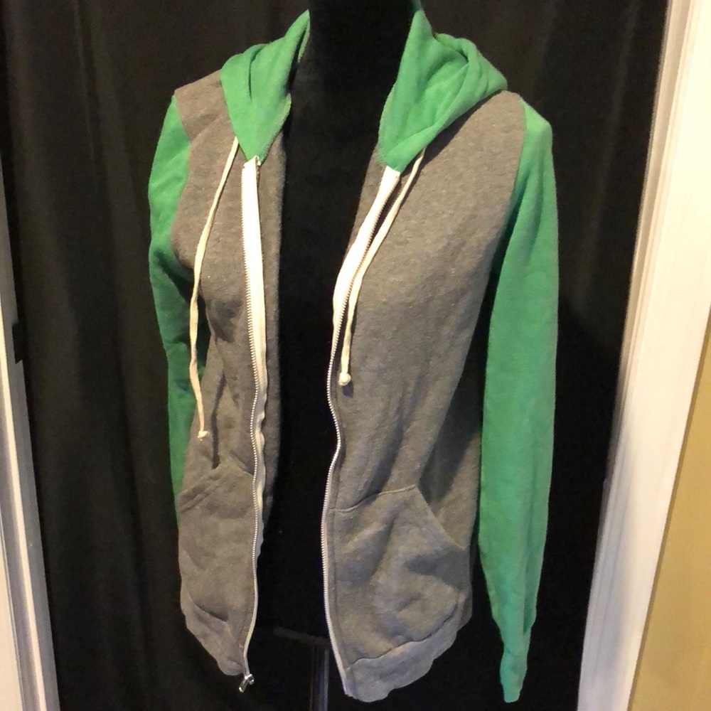 Alternative Two tone hoodie